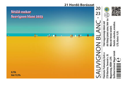 Sétáló csokor sauvignon blanc 2023 száraz fehérbor